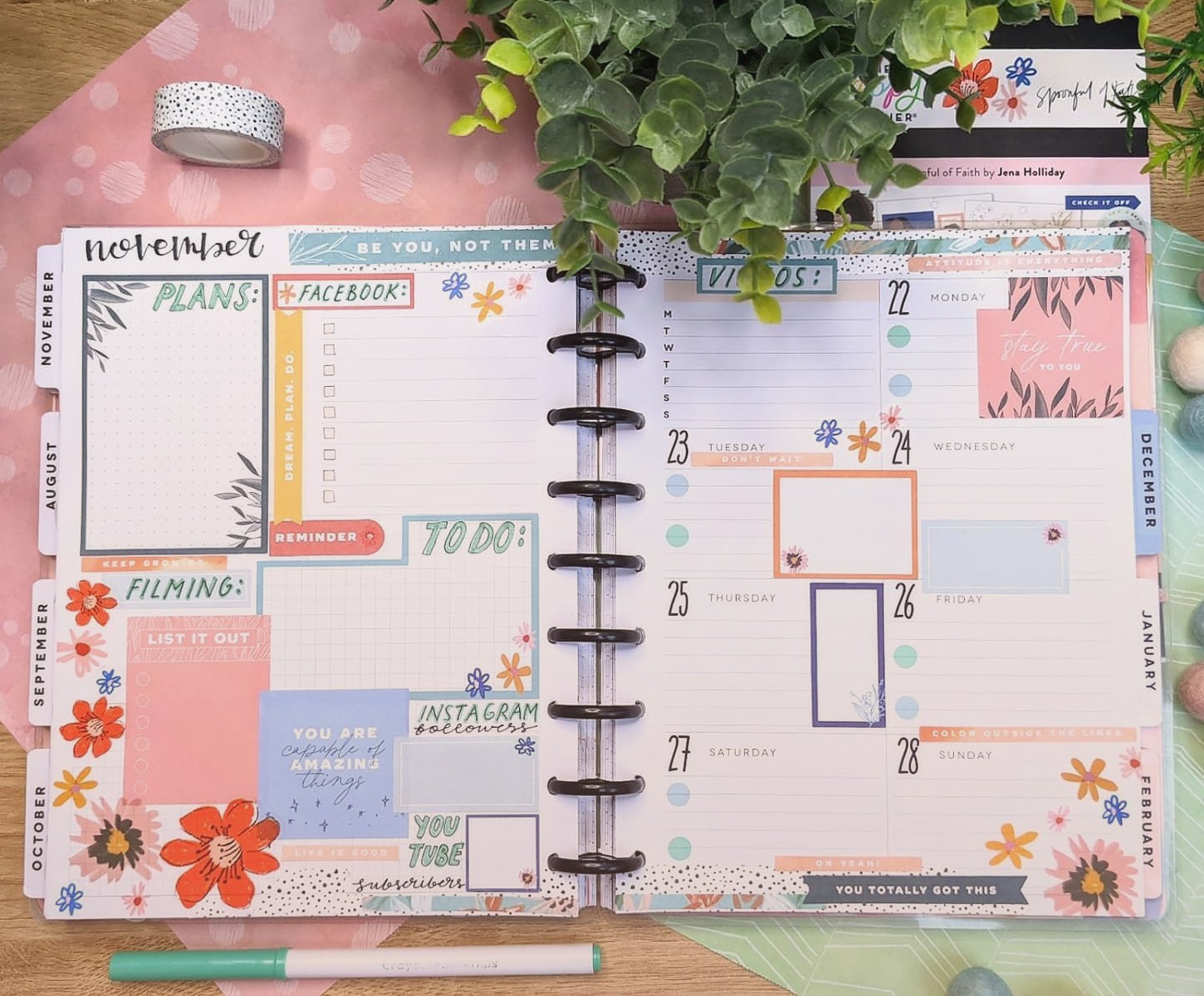 Happy Planner Dashboard Layout: Setup Guide & Tips