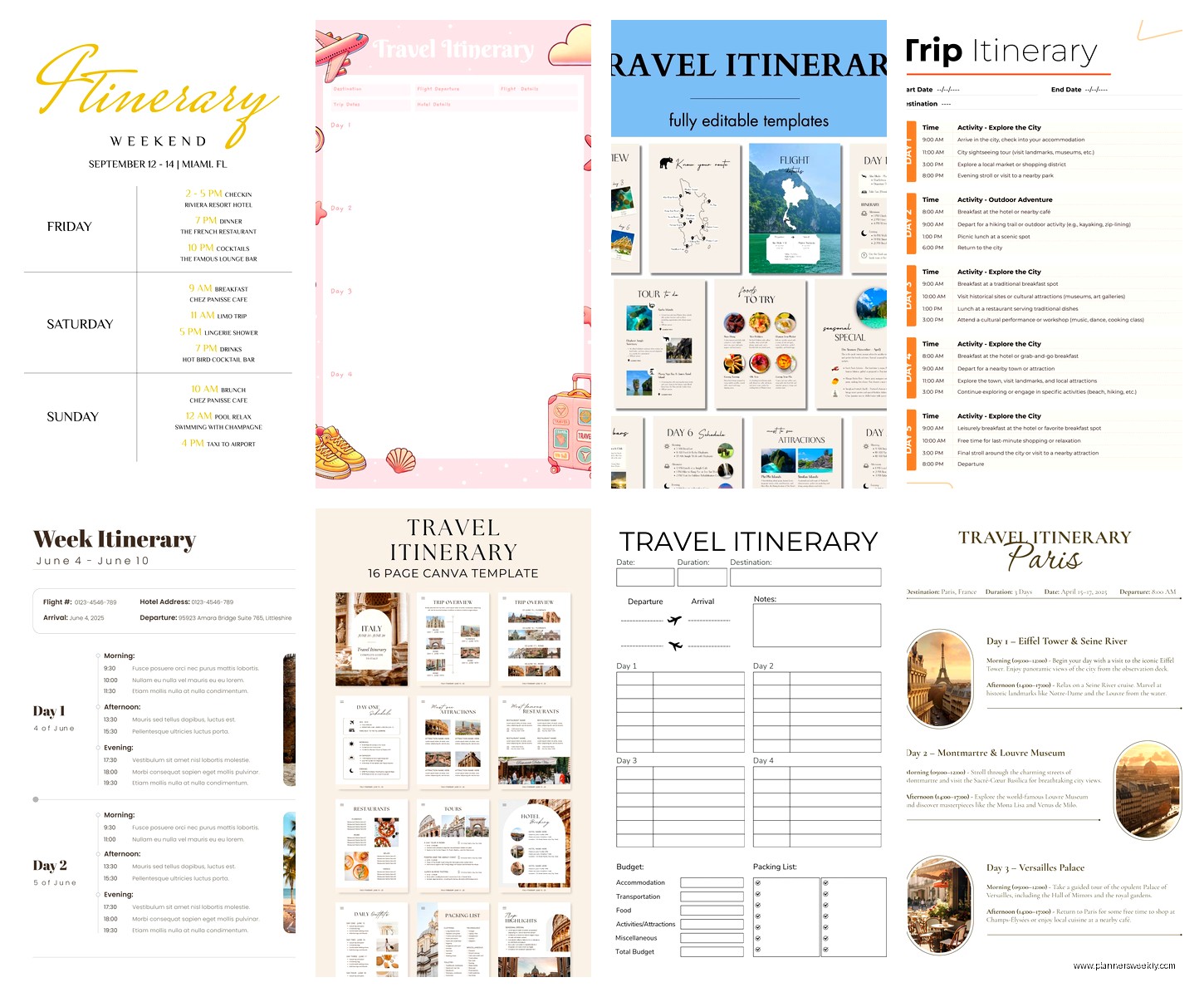 Itinerary Template Guide: Travel & Event Planning Tools
