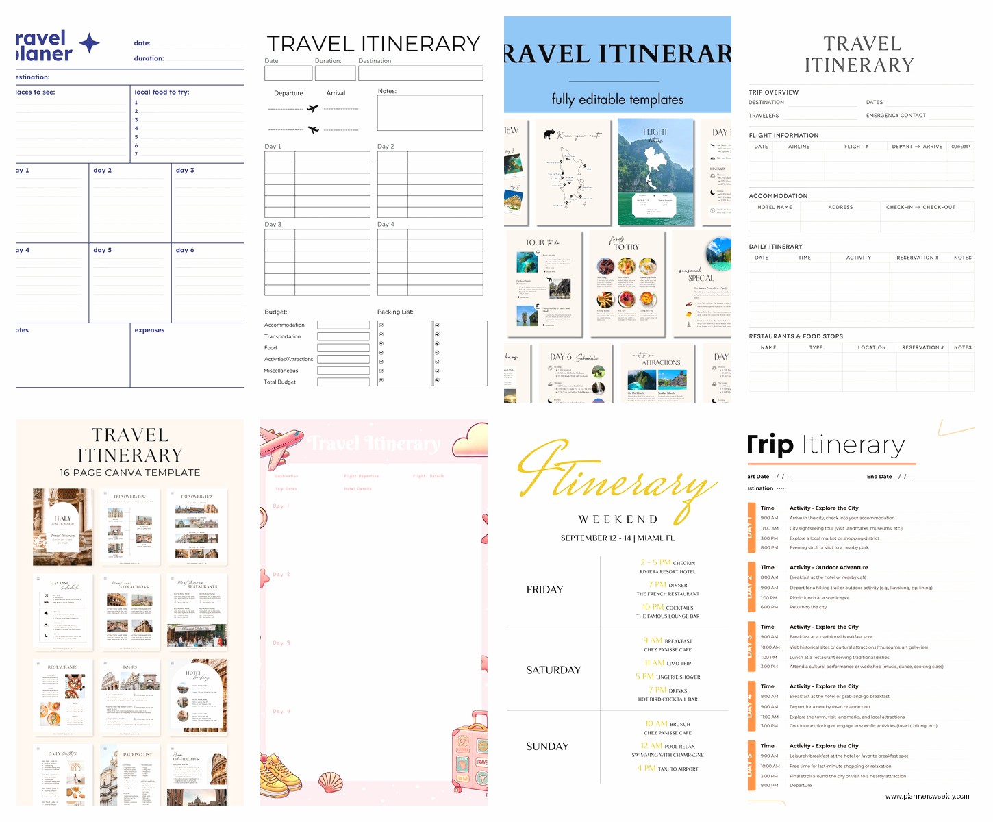 Itinerary Template Guide: Travel & Event Planning Tools