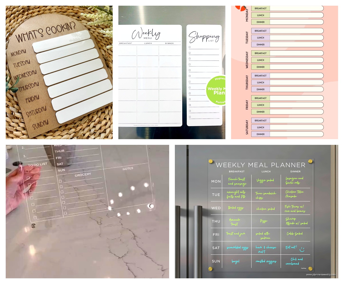 Magnetic Meal Planner: Best Fridge Planning Solutions
