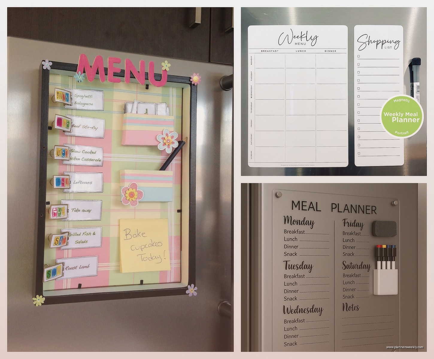 Magnetic Meal Planner: Best Fridge Planning Solutions