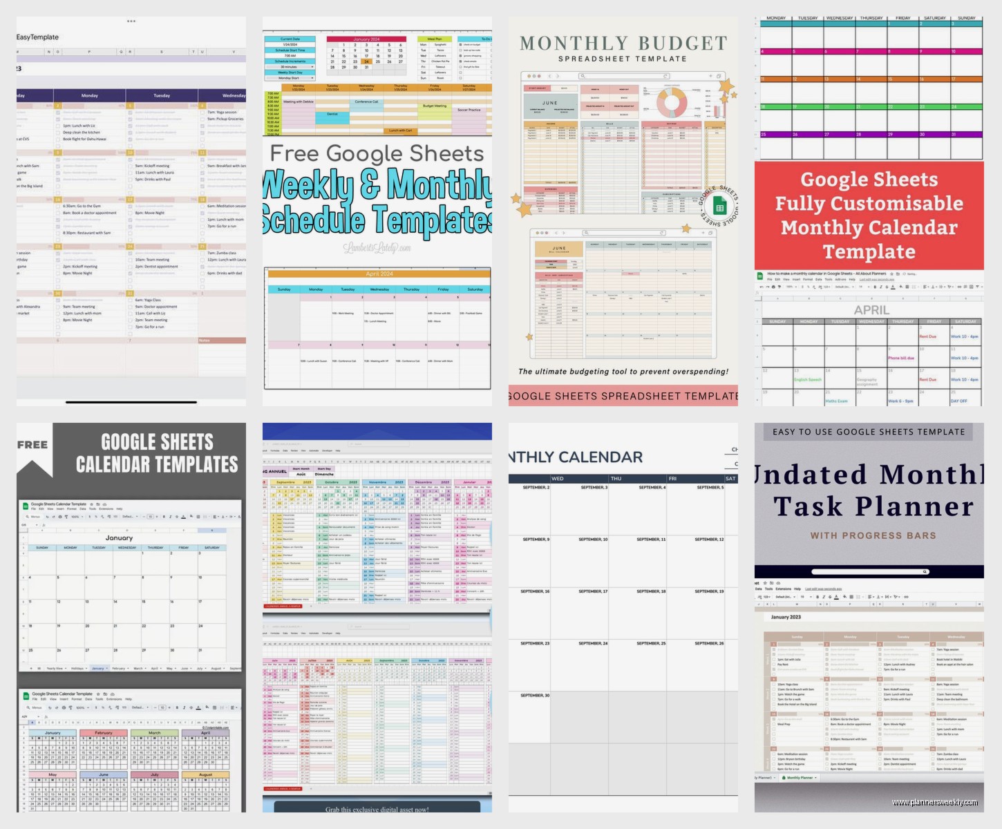 Google Sheets Monthly Calendar Template: Free Guide