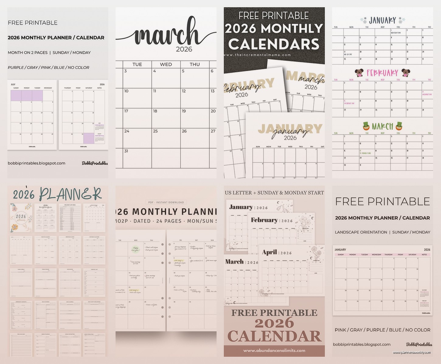 2026-27 Monthly Planner: Extended Planning Guide