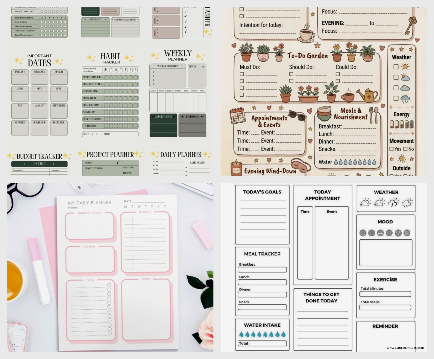 Personalized Daily Planner: Custom Planning Options