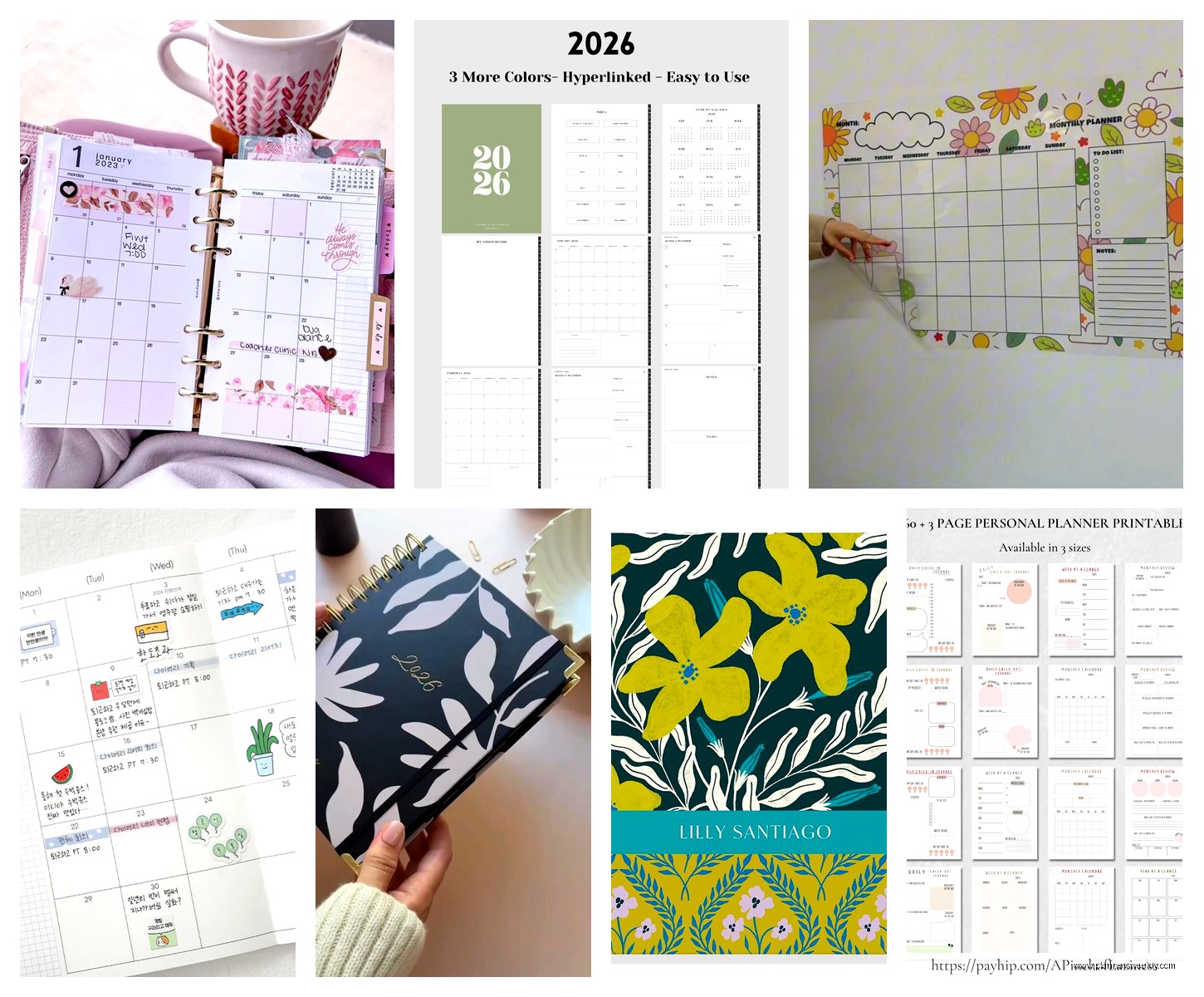 Personalized Monthly Planner: Custom Calendar Options