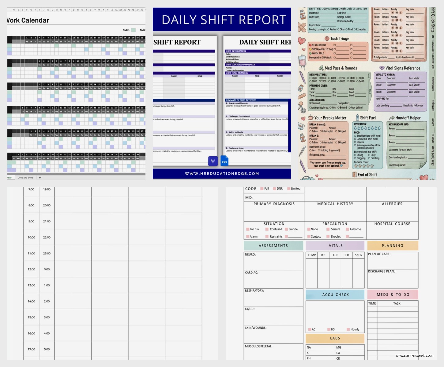 Shift Planner Template: Free Employee Scheduling Tools