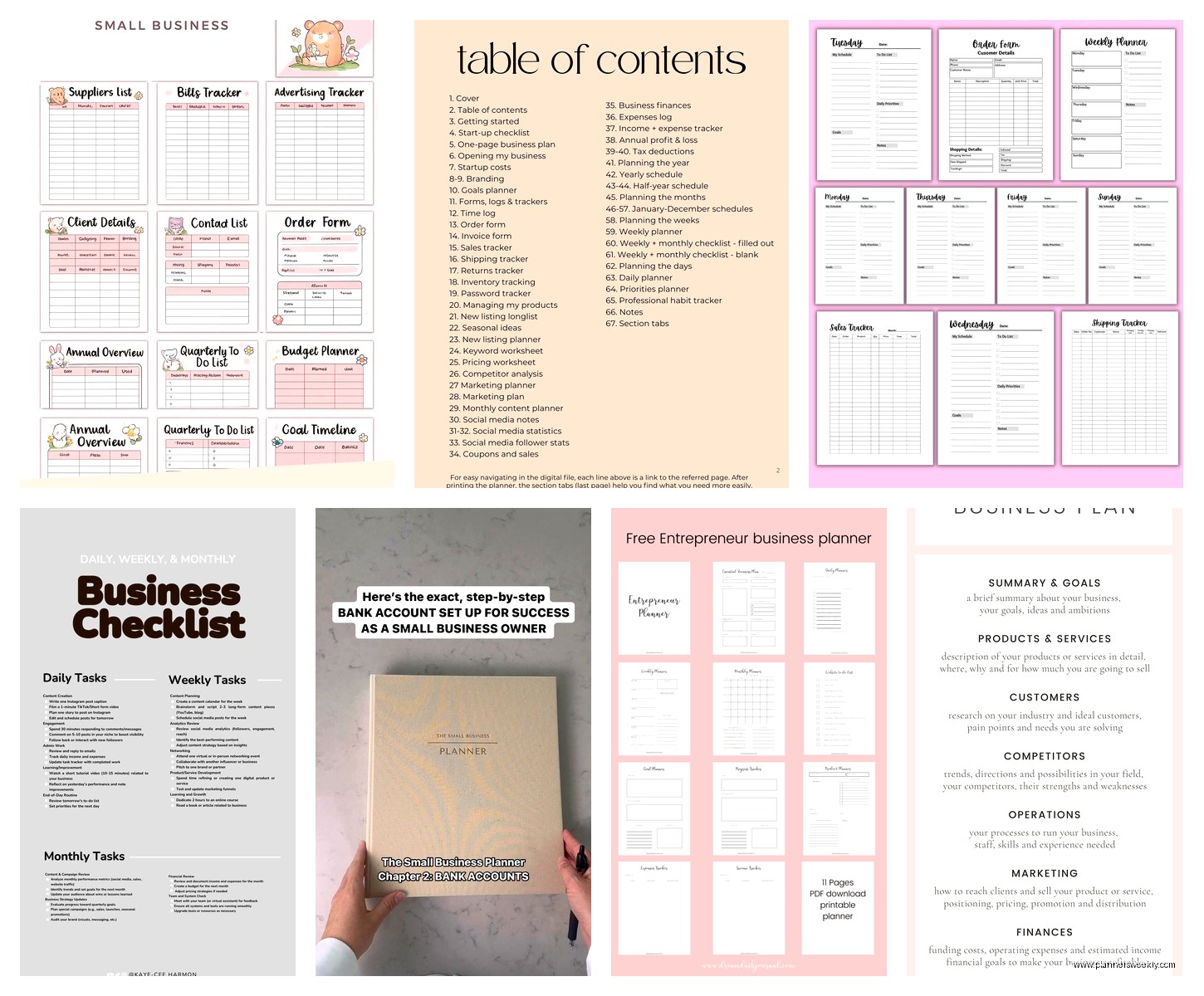 Small Business Planner Guide: Templates & Systems