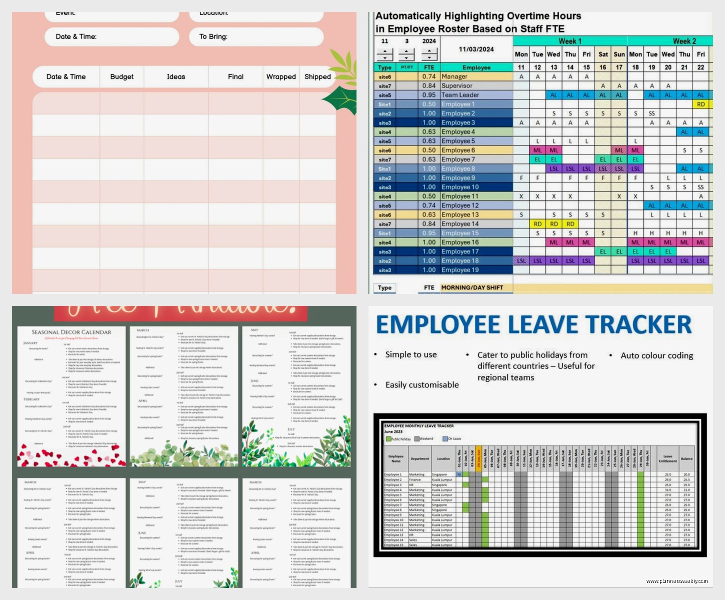 Staff Holiday Planner Guide: Free Tools & Templates