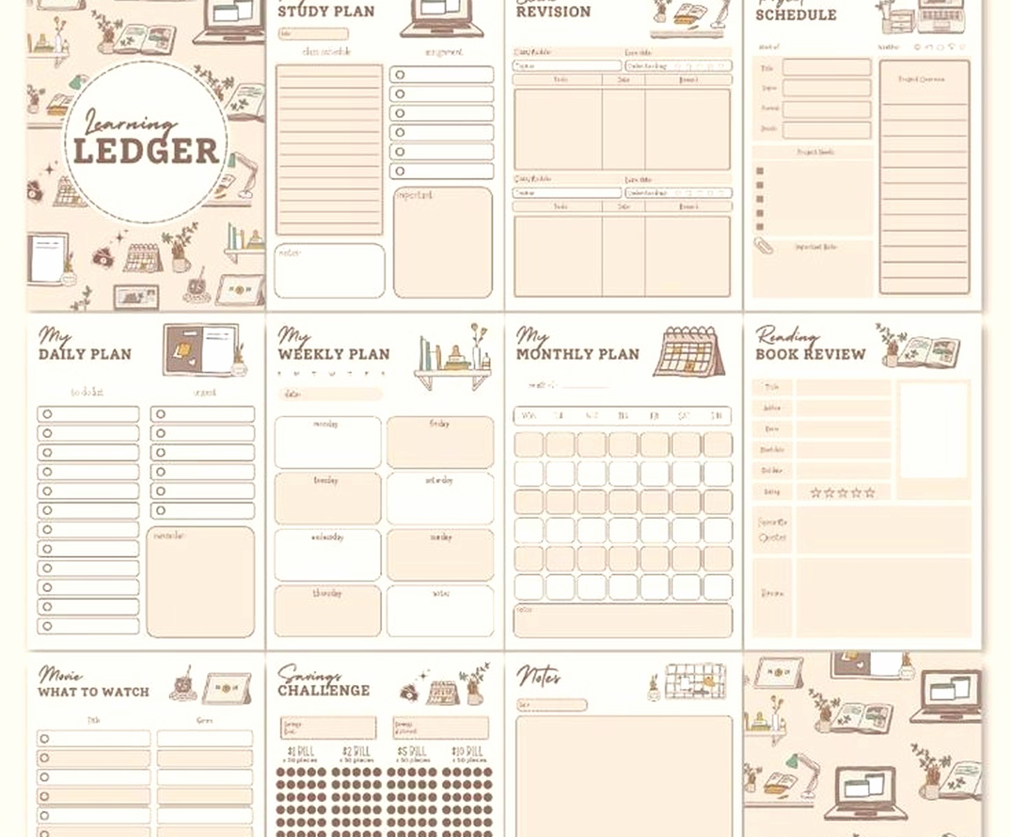 Study Planner Template: Free Academic Planning Tools