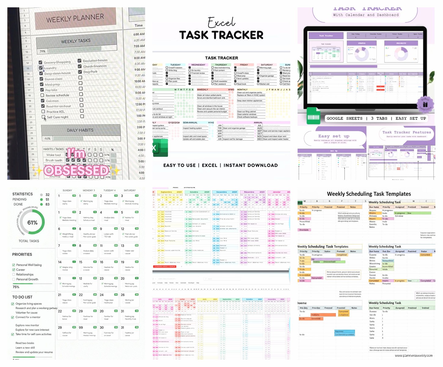 Task Calendar Template: Free Productivity Downloads