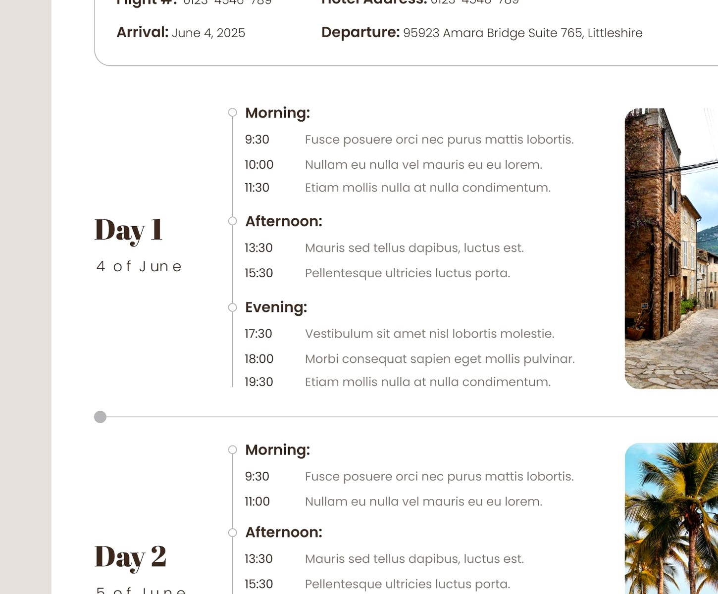 Vacation Itinerary Template: Free Travel Planning Tools