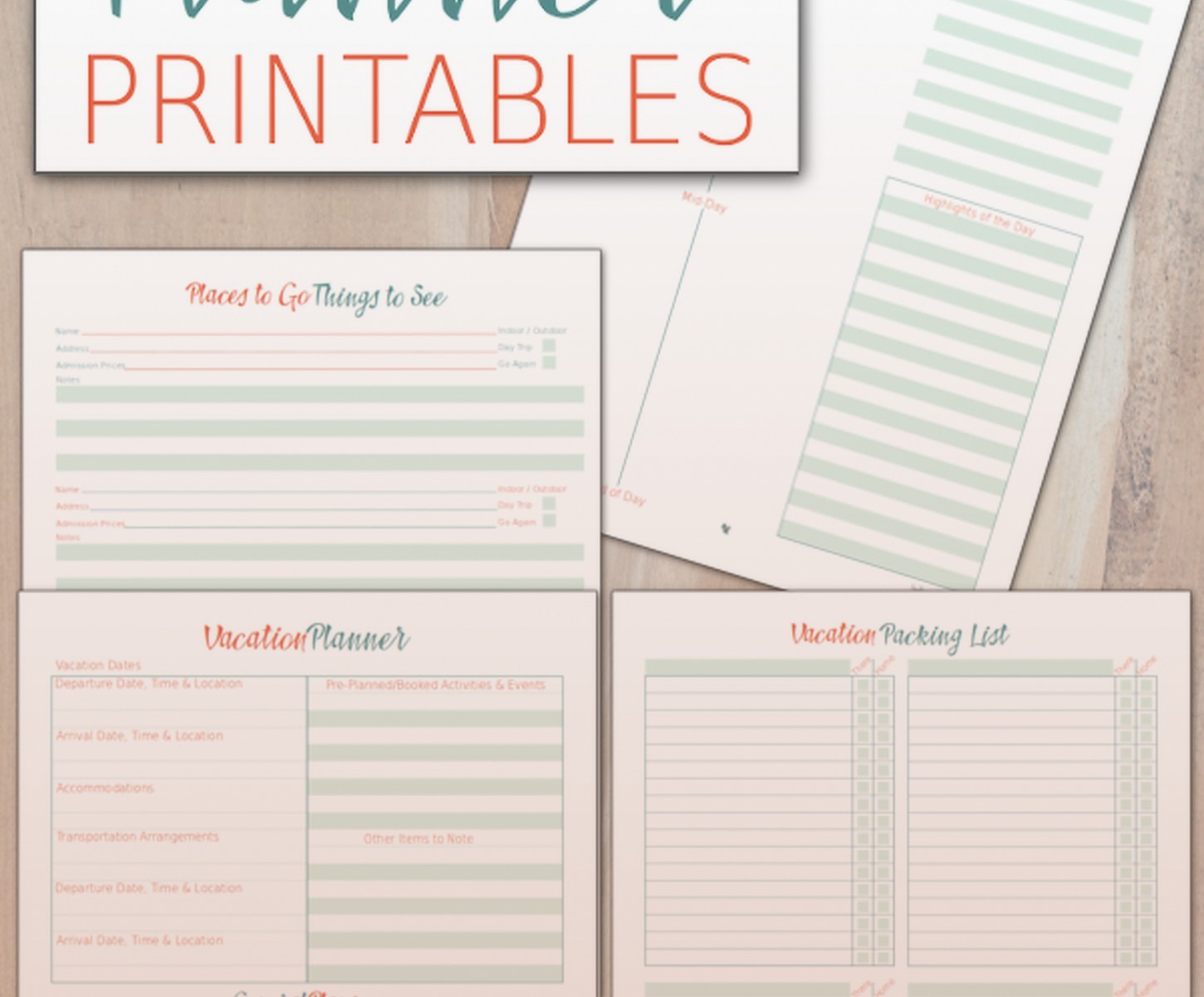 Vacation Itinerary Template: Free Travel Planning Tools