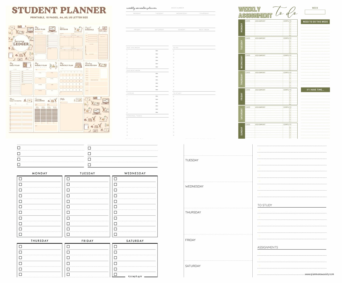 Weekly Academic Planner: Best Student Planning Tools