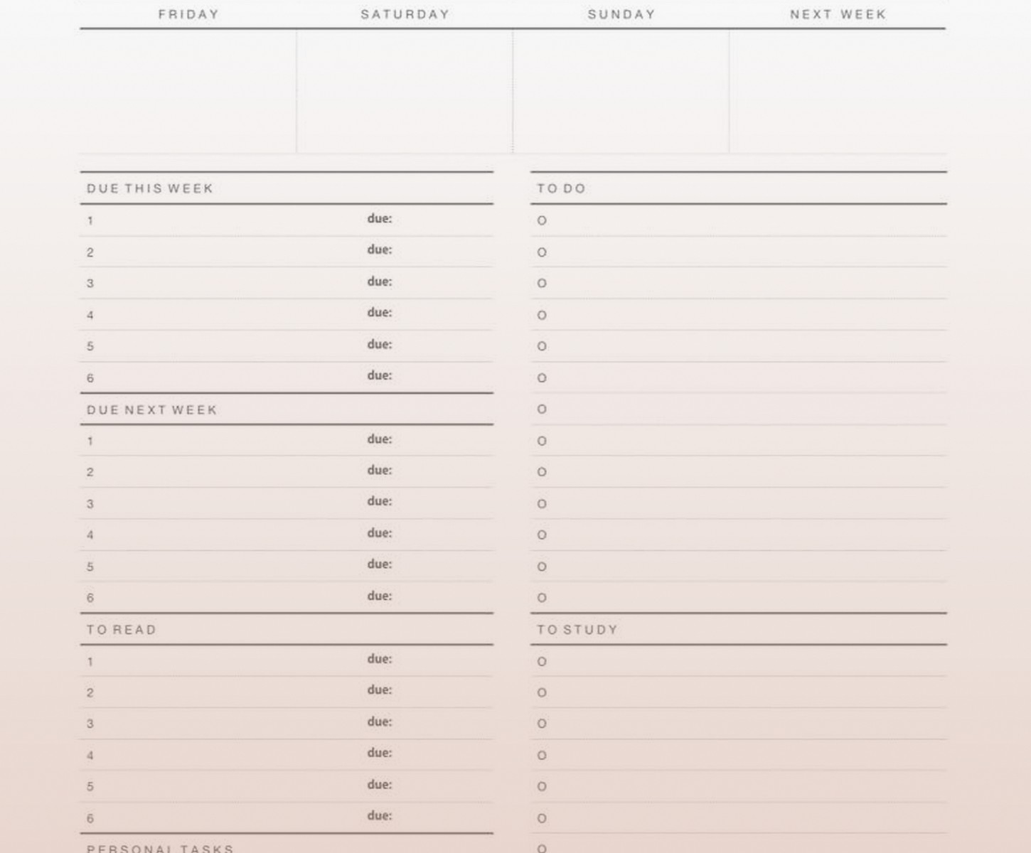 Weekly Academic Planner: Best Student Planning Tools