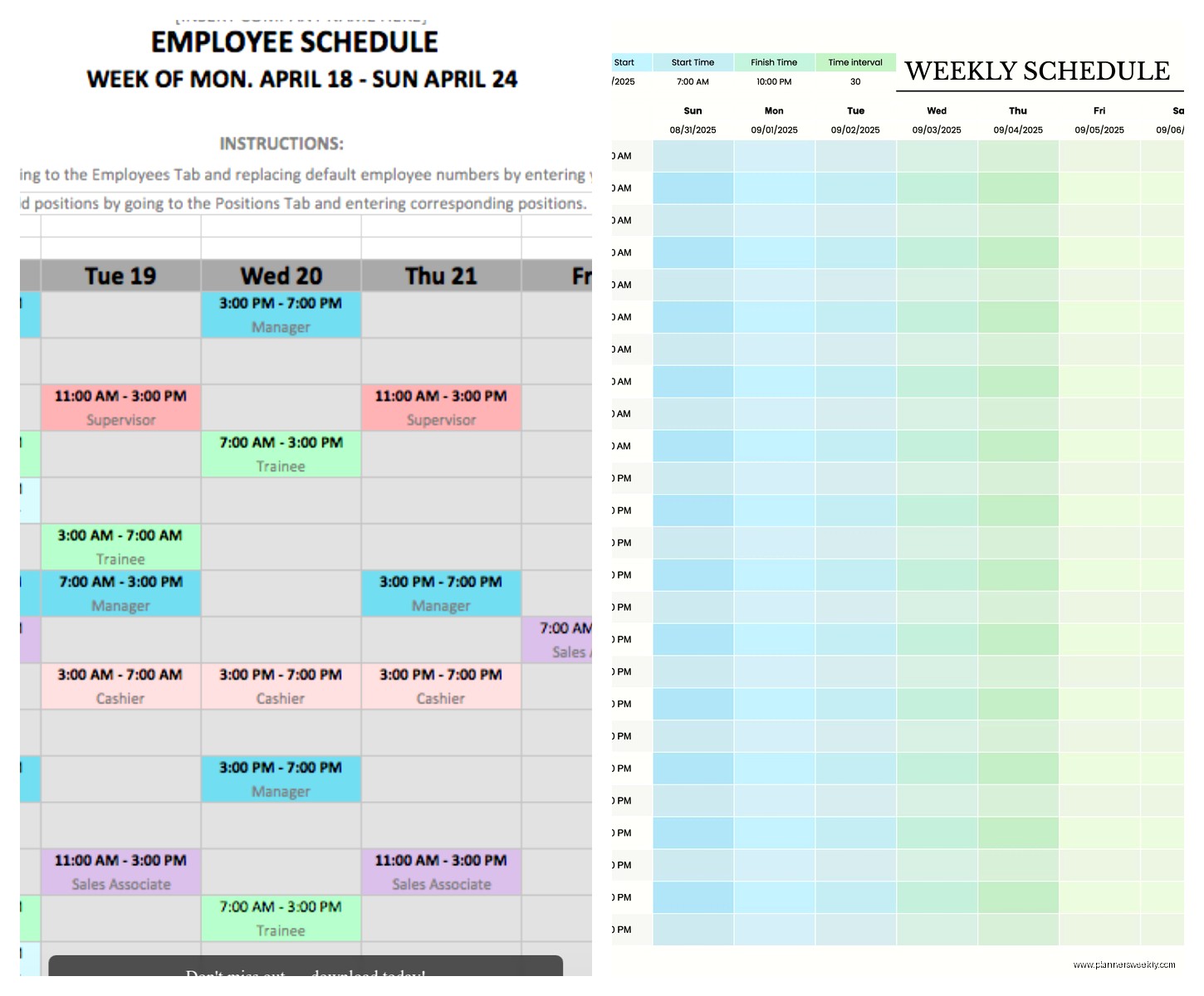 Google Sheets Weekly Schedule Template: Free Guide