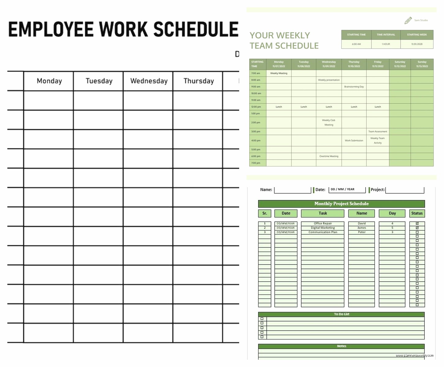 Free Work Schedule Maker Template: Downloads & Guide