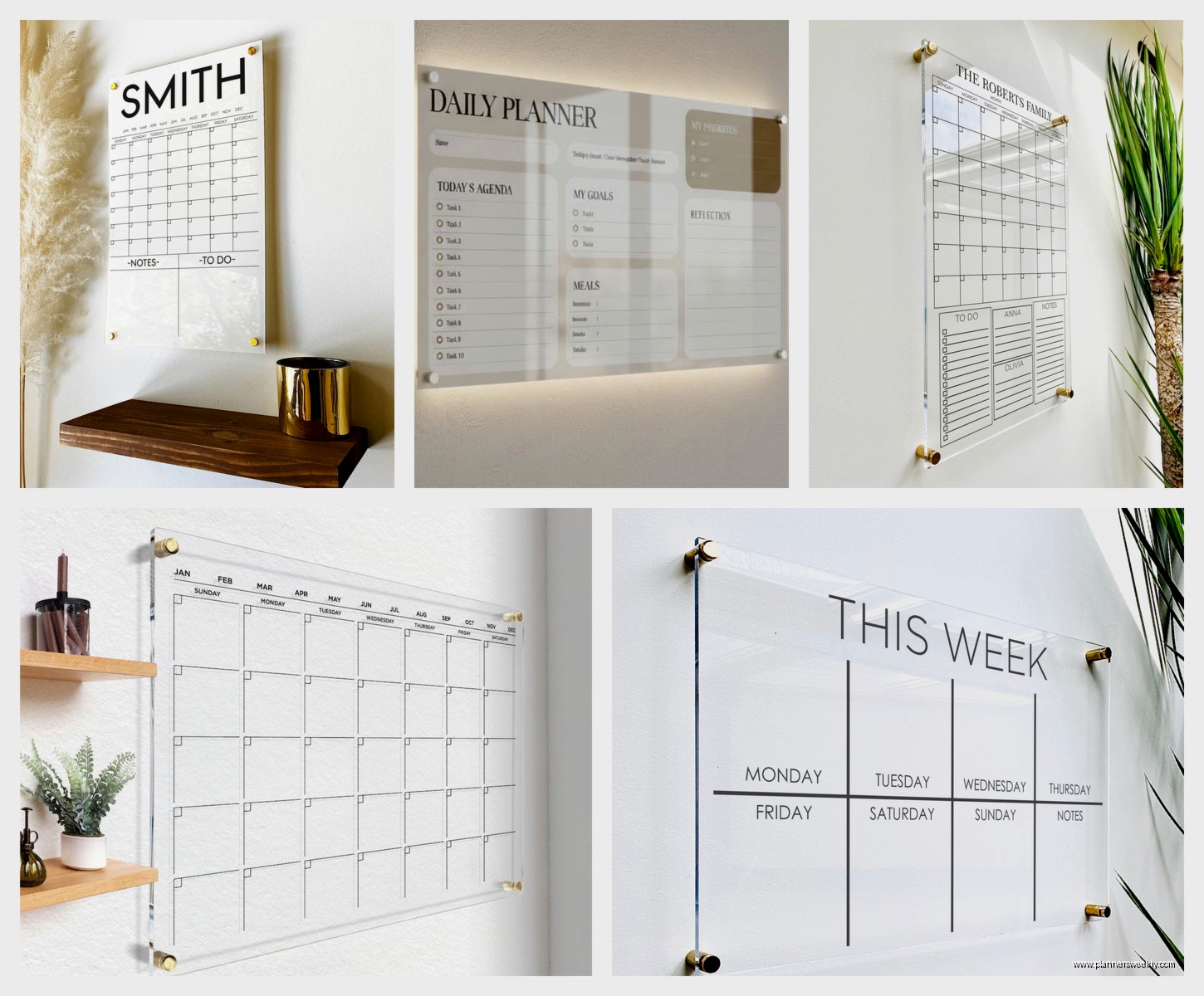 Acrylic Dry Erase Calendar: Best Clear Board Options