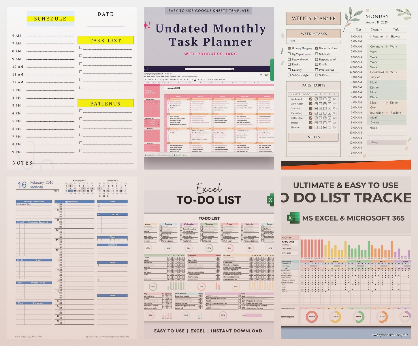 Excel Daily Planner Template: Free Downloads & Guide