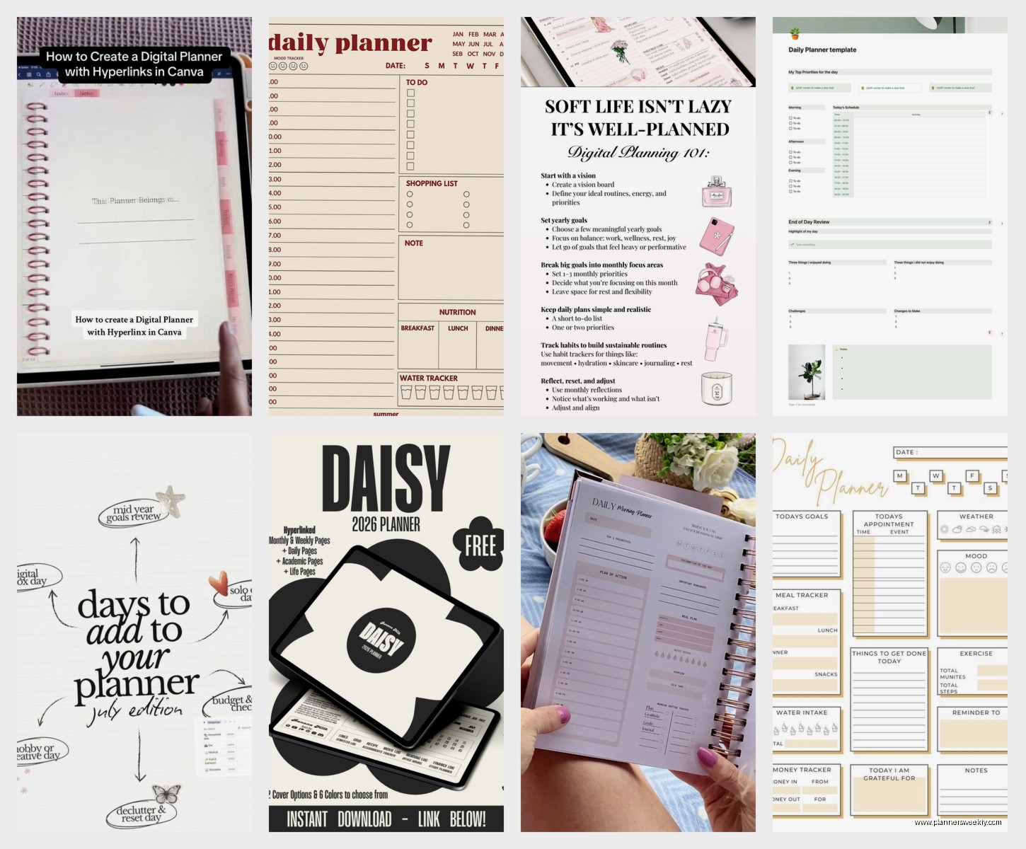 Daily Planner Website: Best Free Online Tools