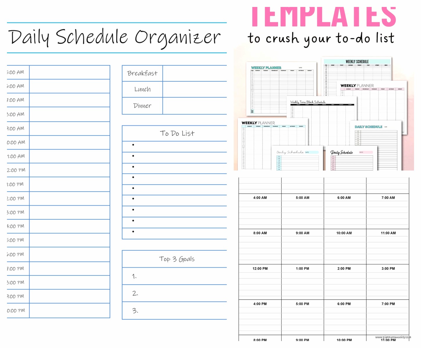 Daily Schedule Template Guide: Free Printable & Digital Options