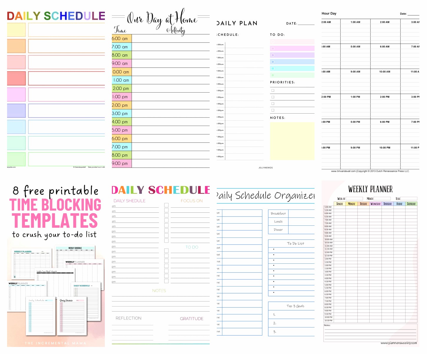 Daily Schedule Template Guide: Free Printable & Digital Options