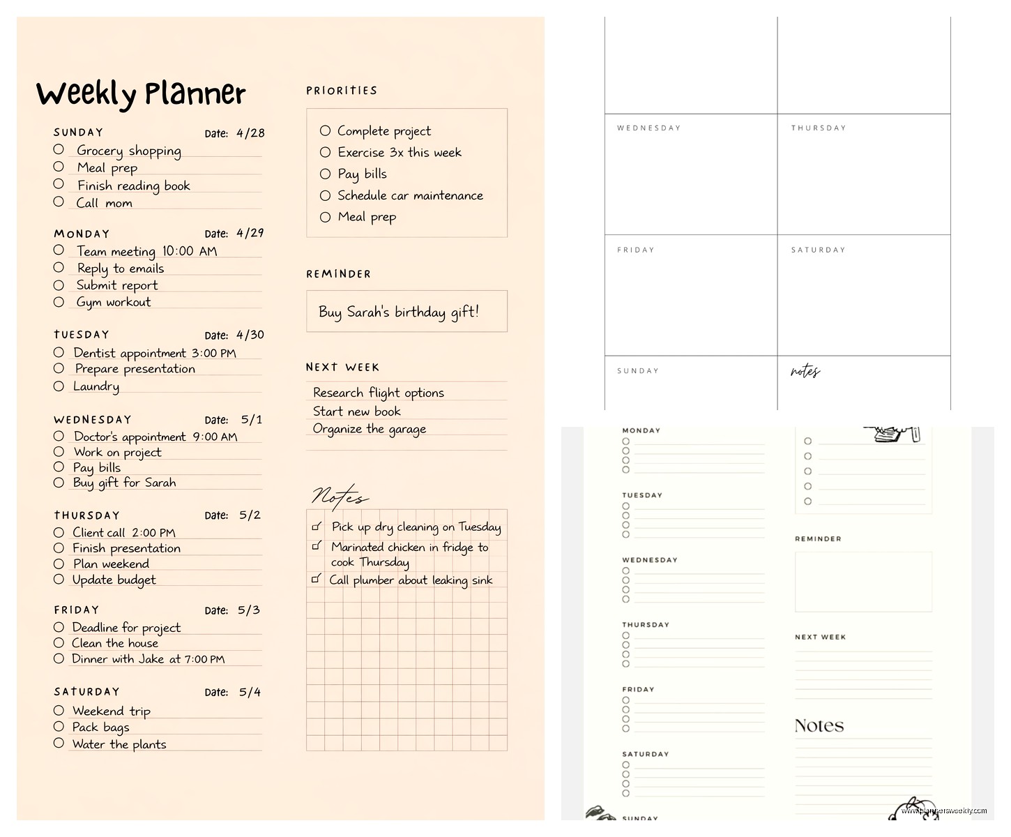 Daily Weekly Planner: Best Dual-Format Options
