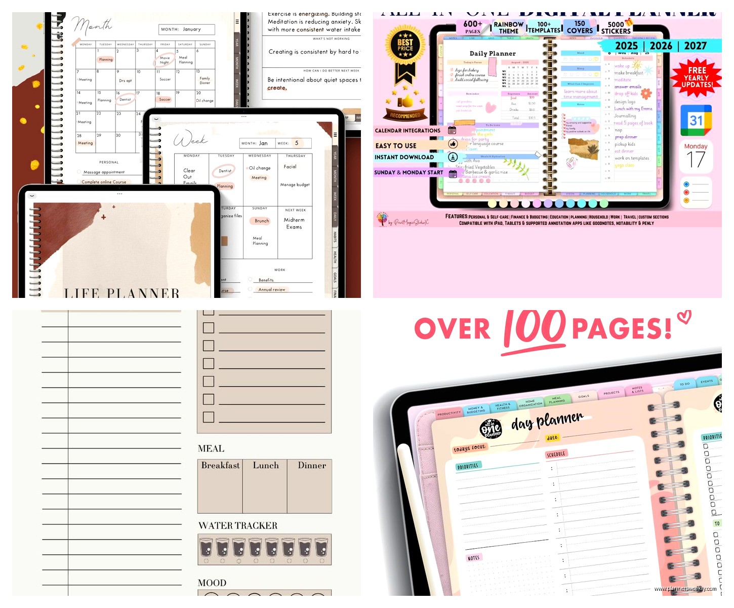 Digital Planner Templates: Complete Guide & Downloads