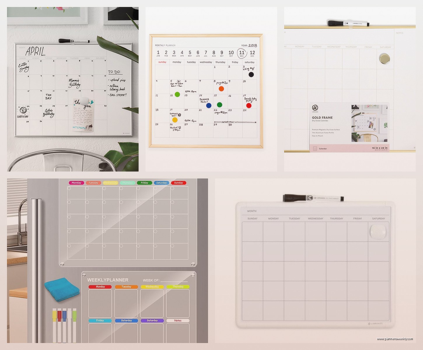 Dry Erase Monthly Calendar: Best Board Options