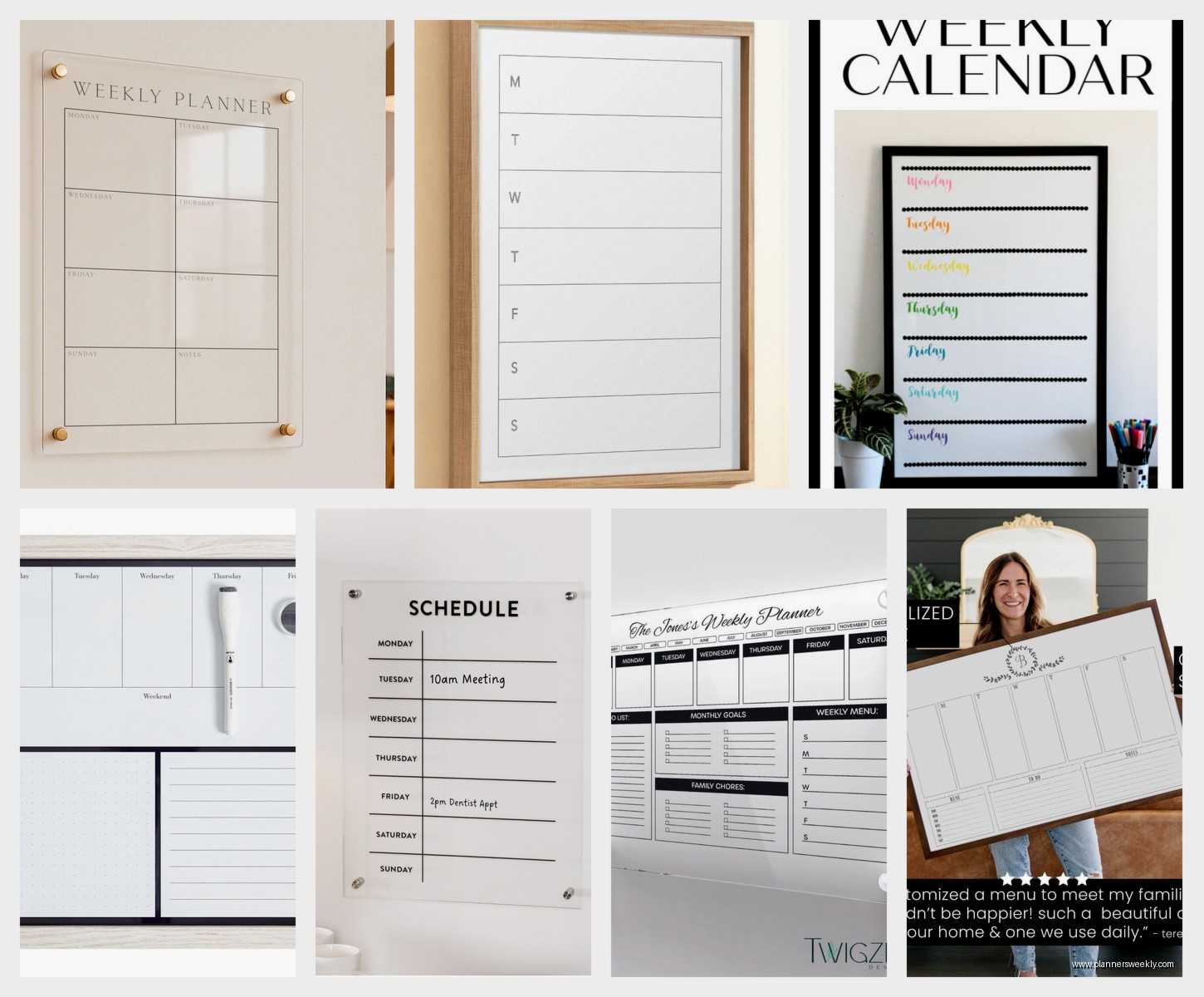 Dry Erase Weekly Calendar: Best Board & Wall Options