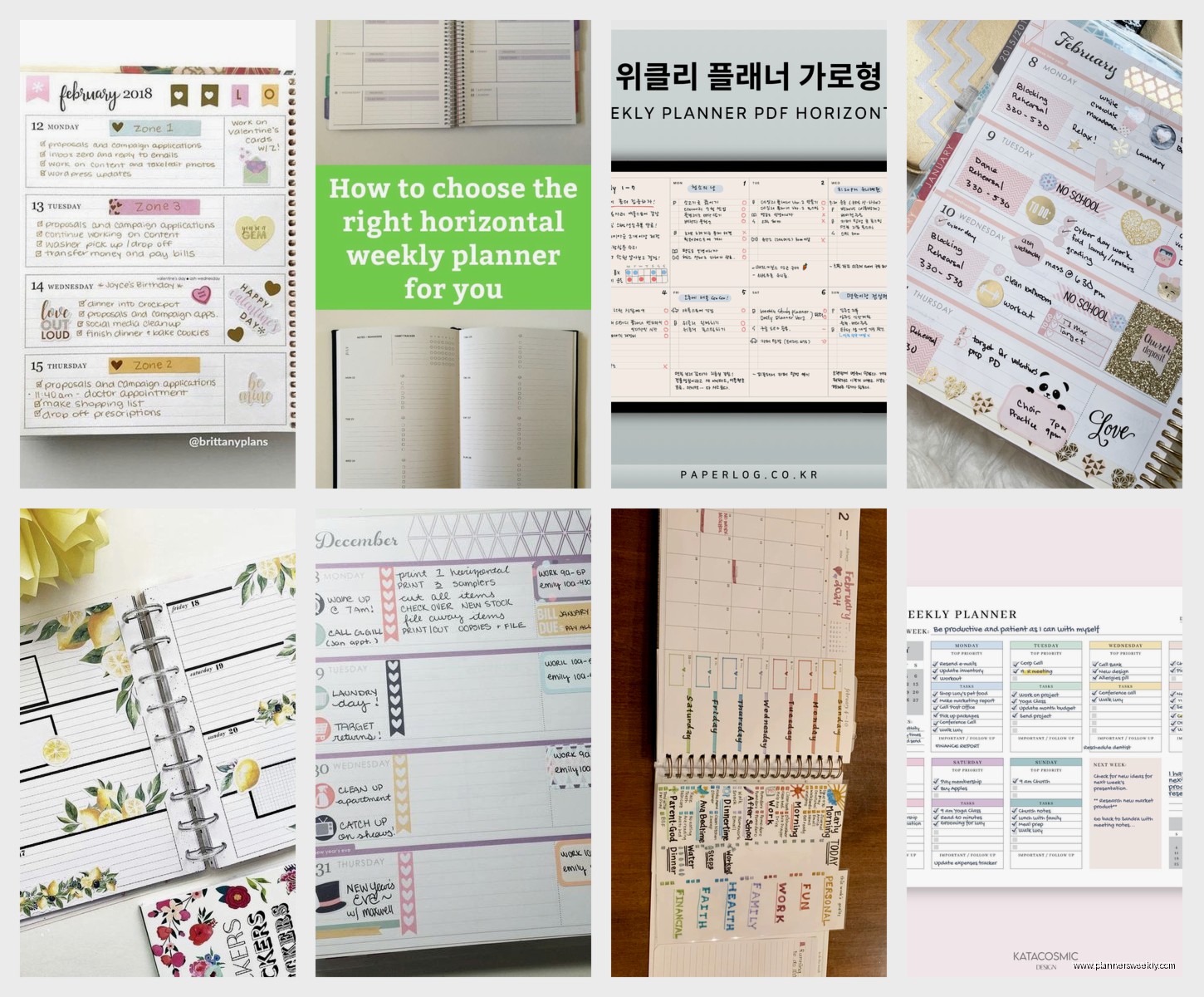 Horizontal Planner Guide: Best Layout Options & Reviews