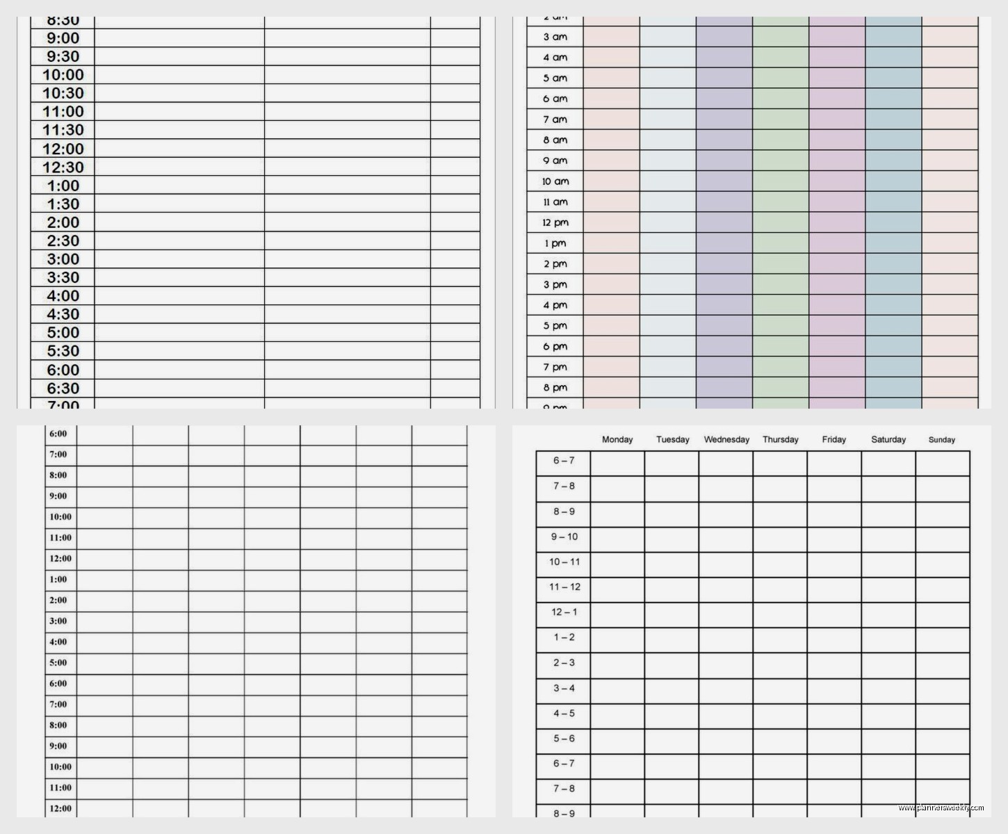 Excel Hourly Schedule Template: Free Time-Block Guide