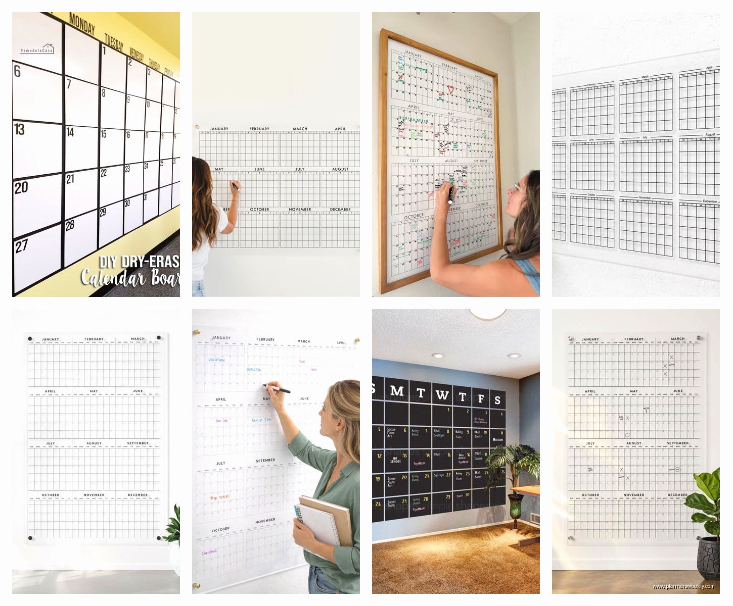 Large Dry Erase Calendar: Best Wall & Board Options