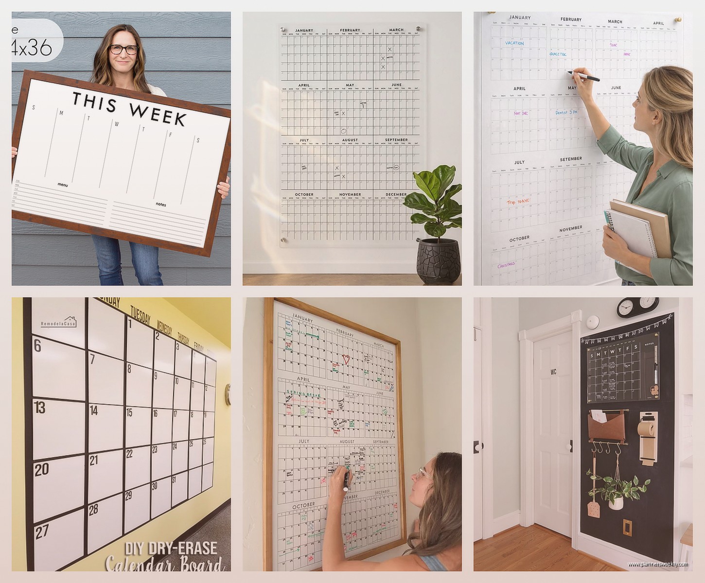 Large Dry Erase Calendar: Best Wall & Board Options