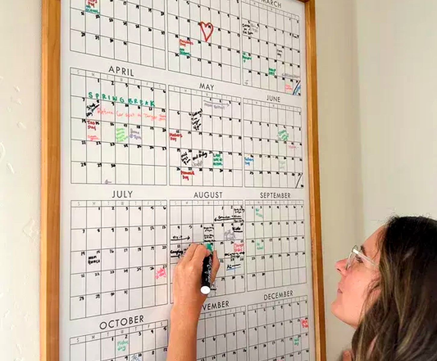 Large Dry Erase Wall Calendar: Best Jumbo Options