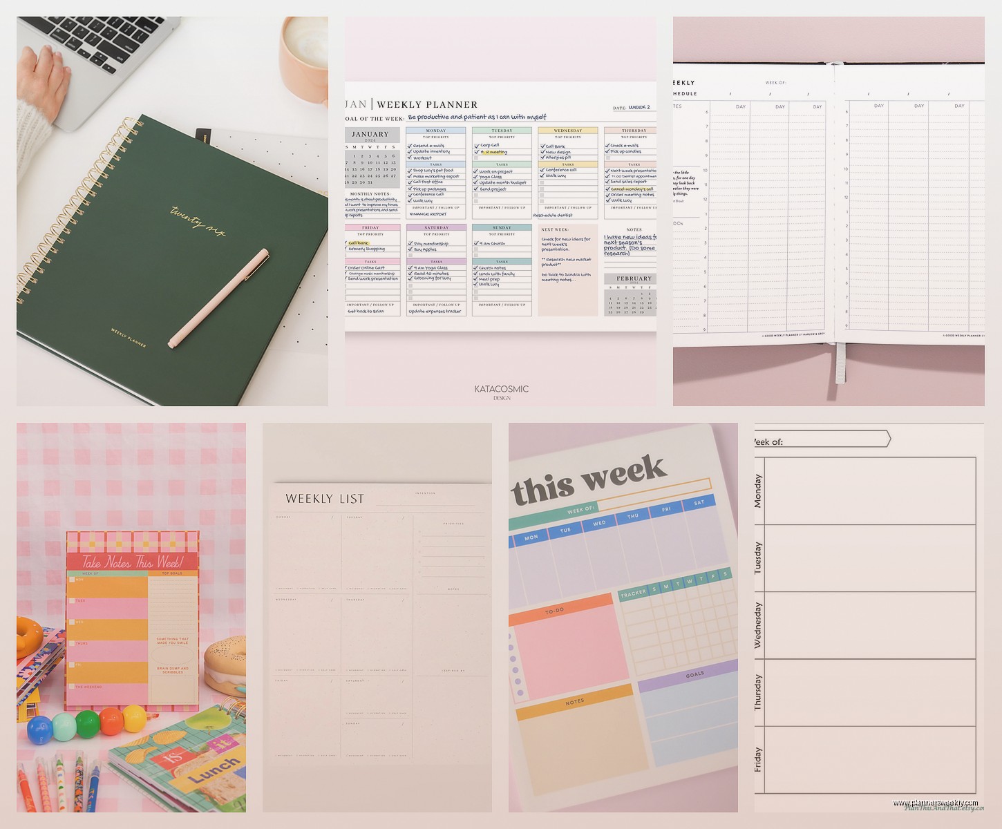 Large Weekly Planner: Best Big Calendar Options
