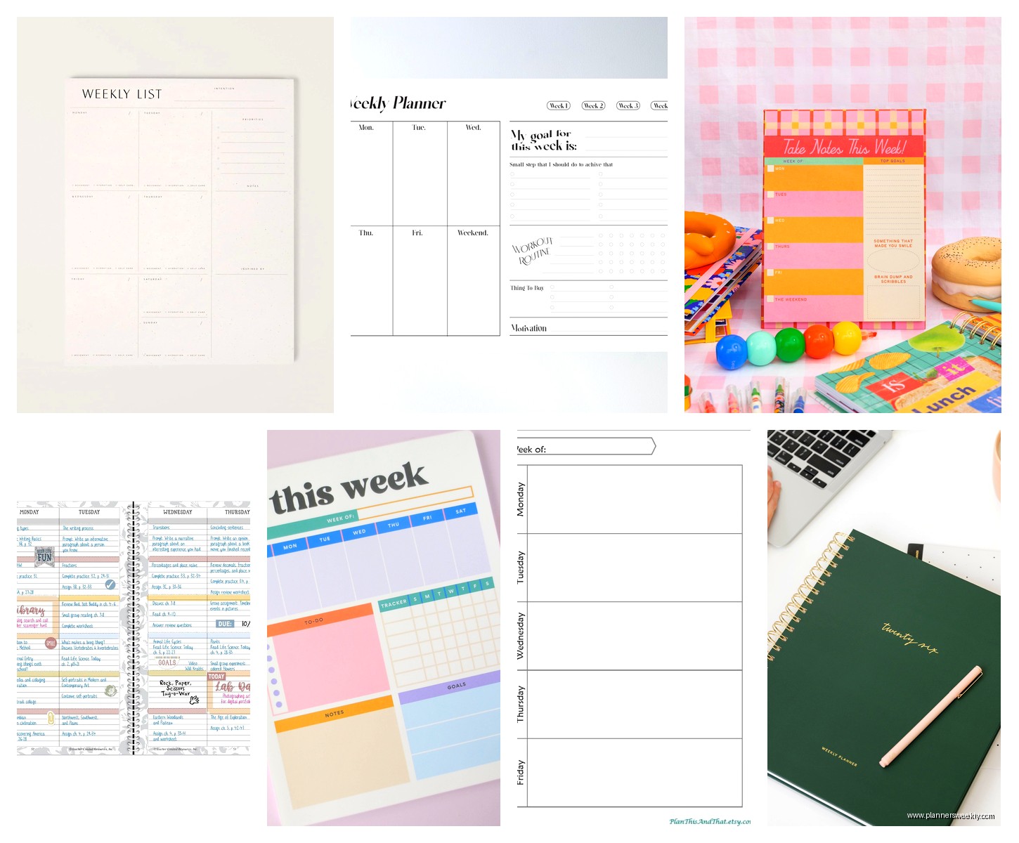 Large Weekly Planner: Best Big Calendar Options