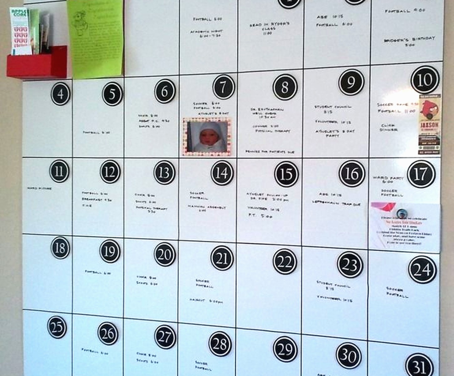 Magnetic Dry Erase Calendar: Best Fridge & Board Options
