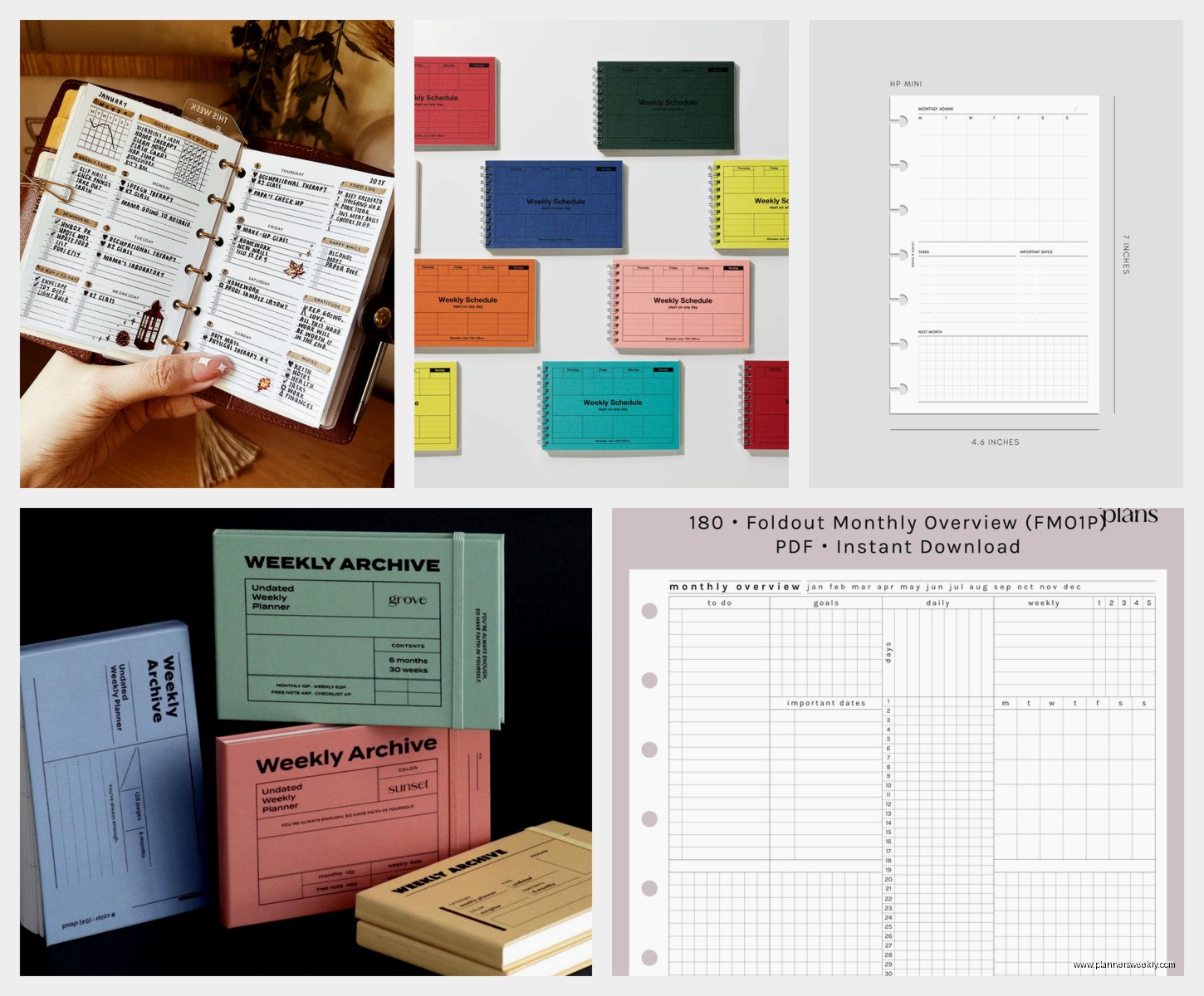 Monthly Pocket Planner: Best Compact Calendar Options