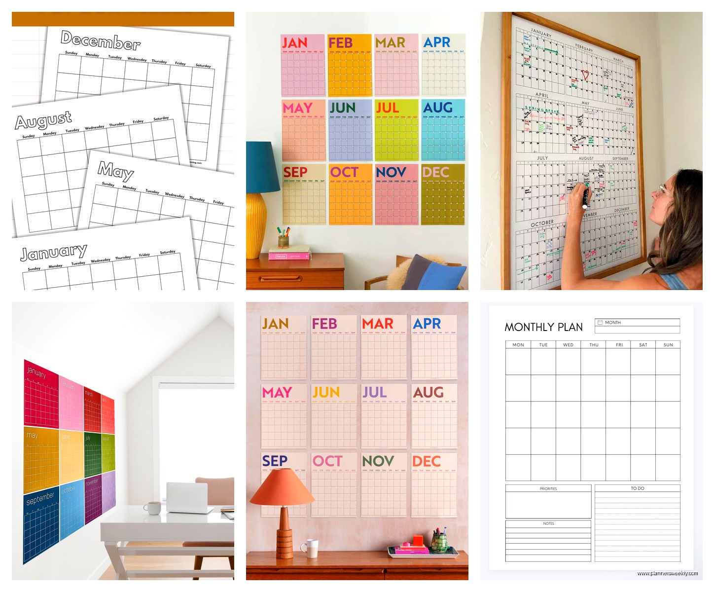 Monthly Wall Planner: Best Large Calendar Options