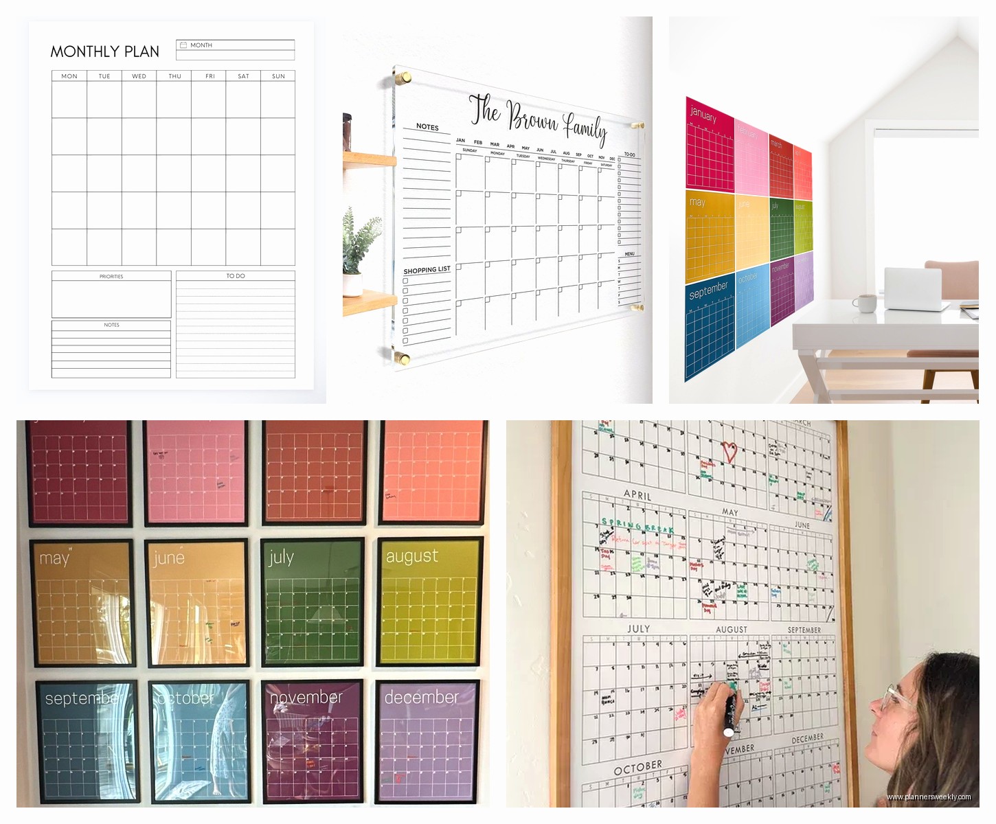 Monthly Wall Planner: Best Large Calendar Options