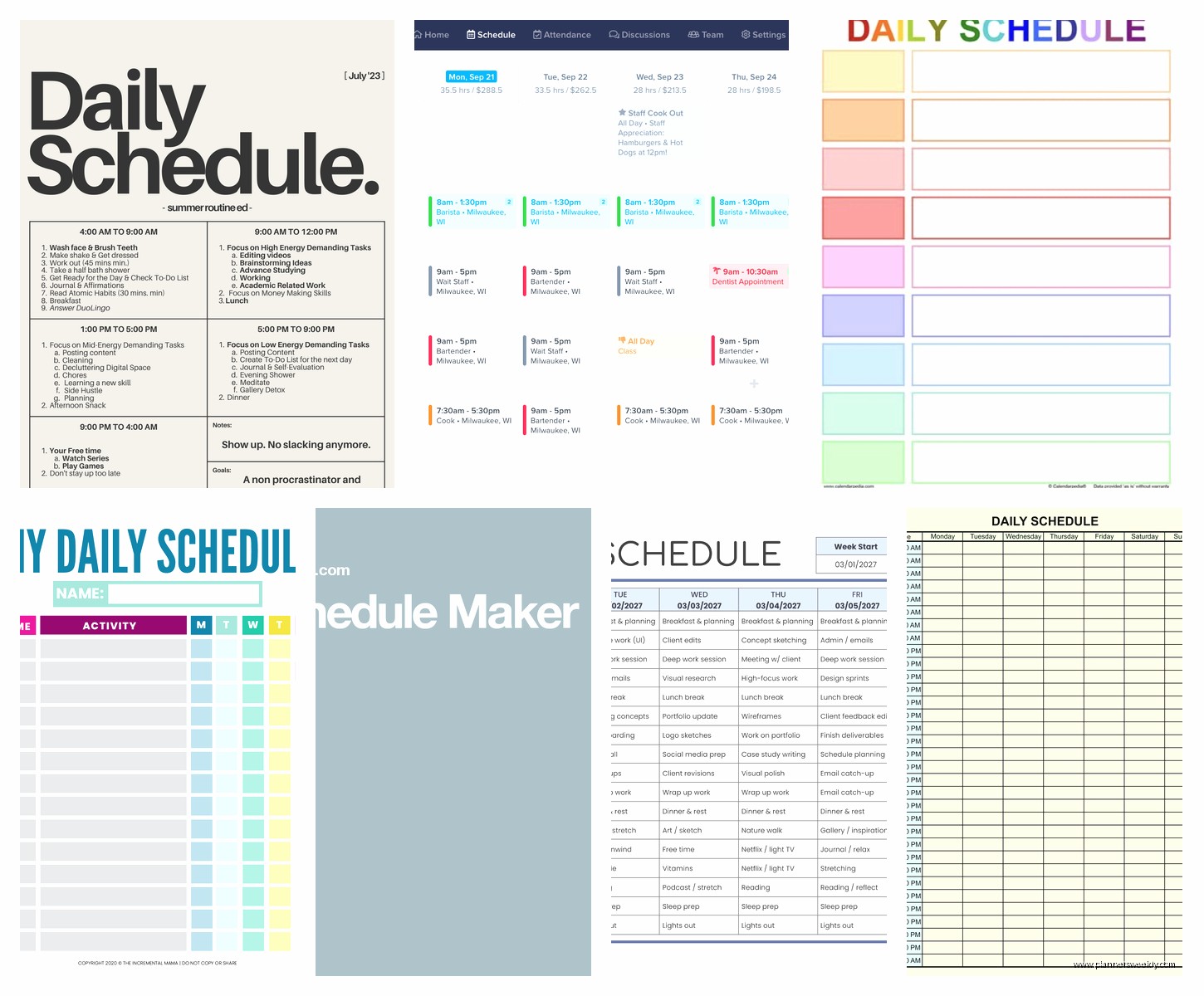 Online Schedule Maker Guide: Free Tools & Tutorials