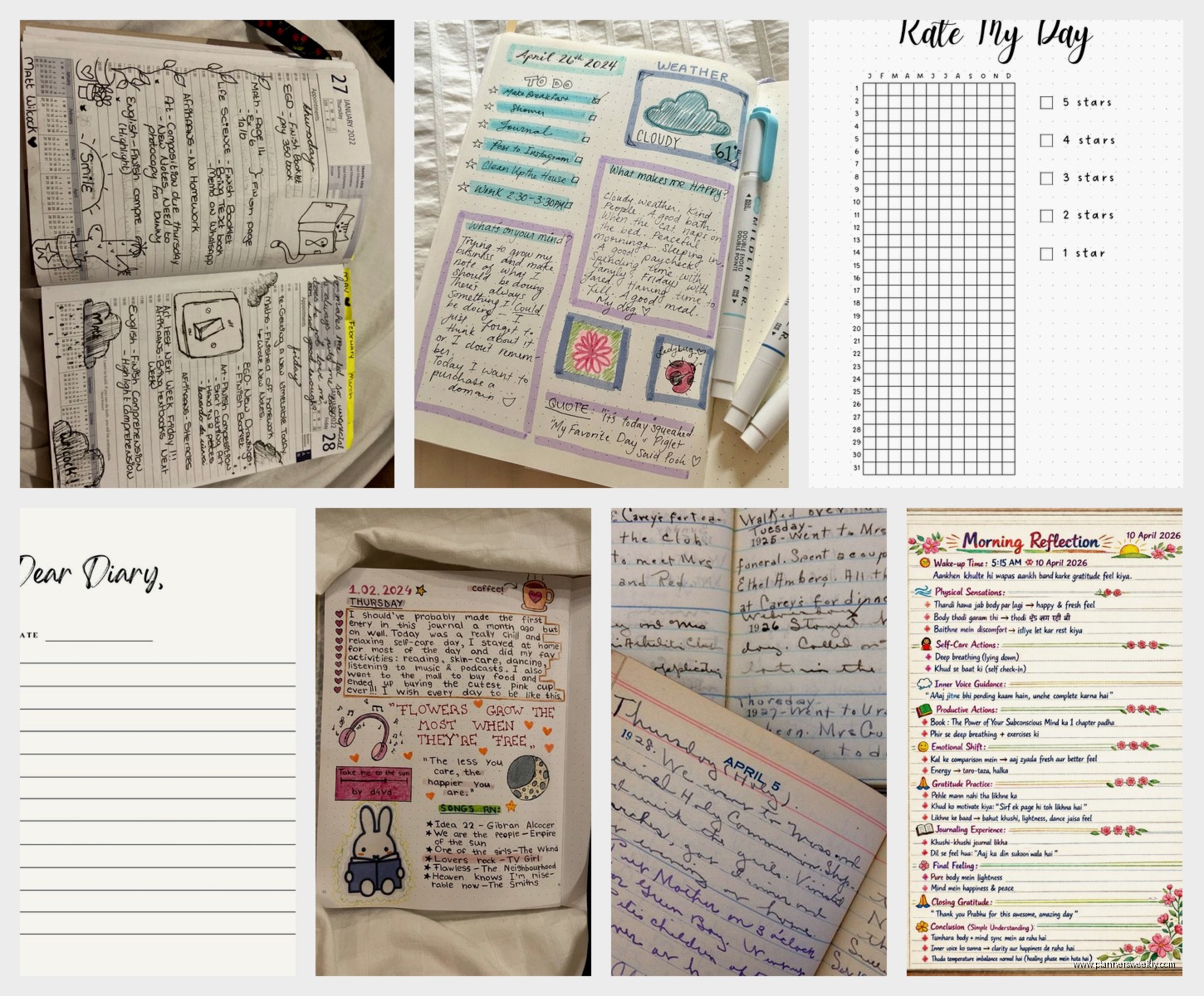 Page a Day Diary: Best Daily Journal Options