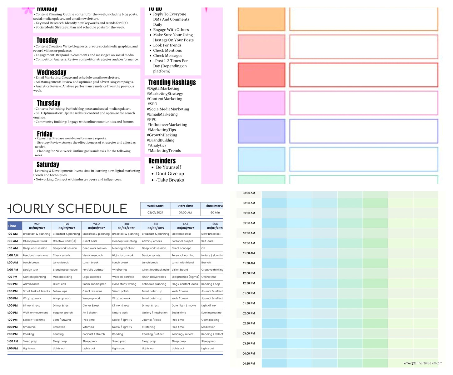 Free Online Schedule Creator: Best Planning Tools
