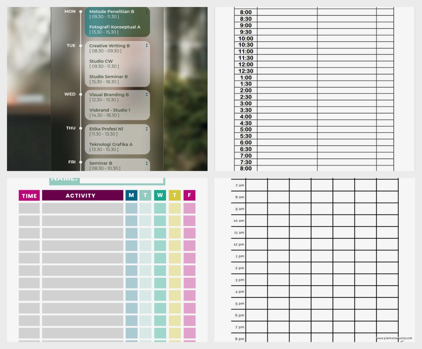 Schedule Maker Template Guide: Free Downloads & Tutorials