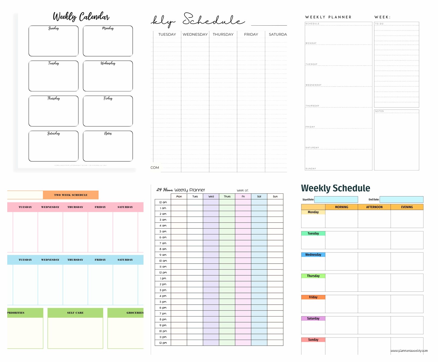 Weekly Calendar Guide: Templates Formats & Best Options