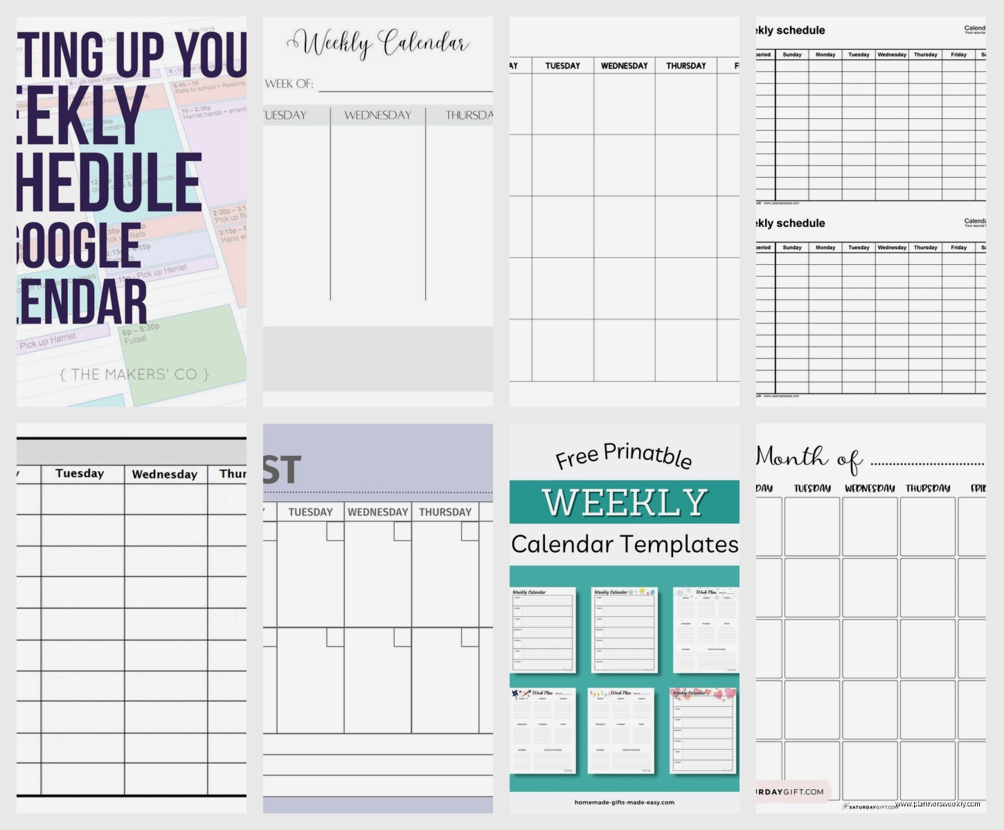 Weekly Calendar Maker: Best Free Online Tools