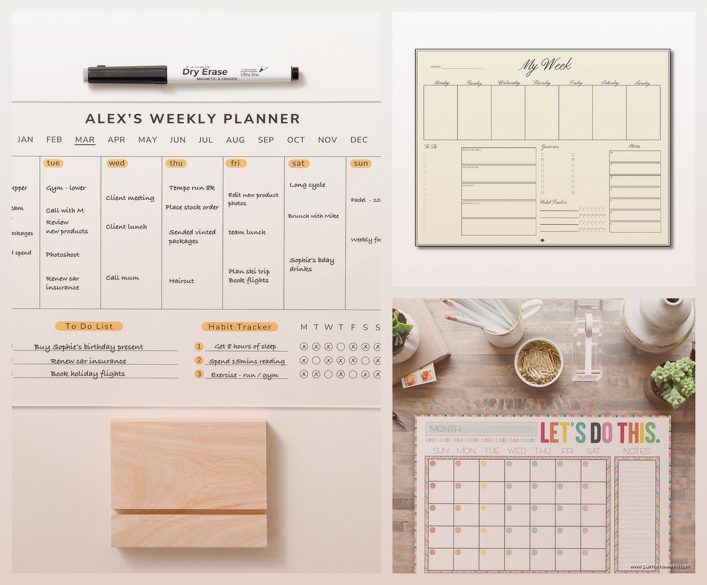 Weekly Desk Calendar: Best Desktop Planning Options
