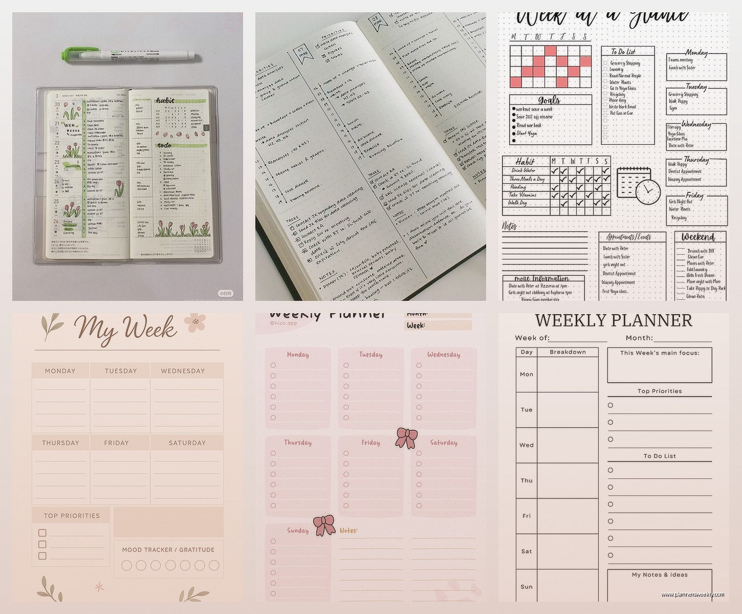 Weekly Diary Guide: Best Journal & Planning Options