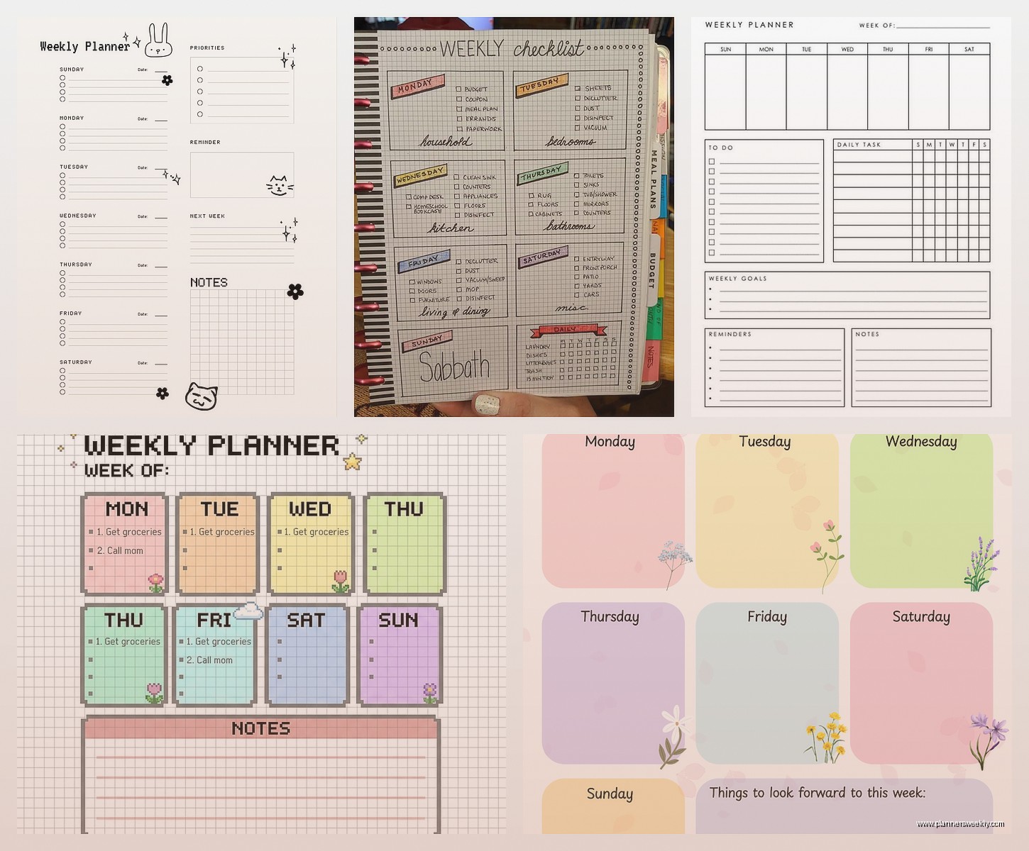 Weekly Planner Diary: Best Journal & Planning Options