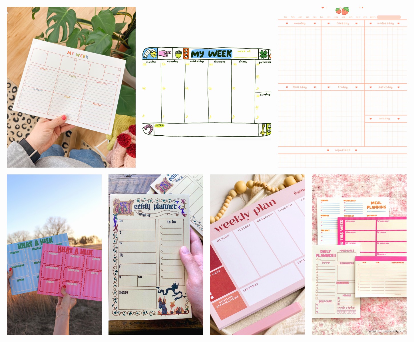 Weekly Planner Notepad: Best Desktop Options